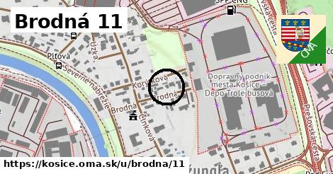 Brodná 11, Košice