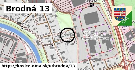 Brodná 13, Košice