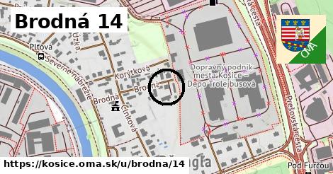 Brodná 14, Košice