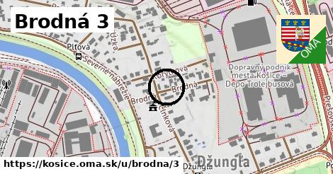 Brodná 3, Košice