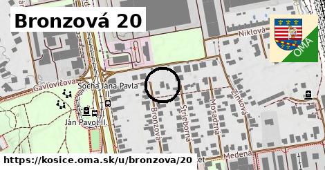 Bronzová 20, Košice