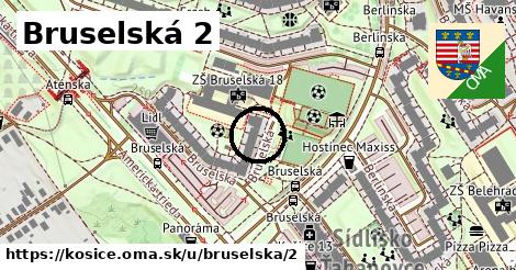 Bruselská 2, Košice