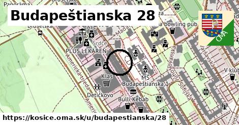 Budapeštianska 28, Košice