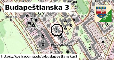 Budapeštianska 3, Košice
