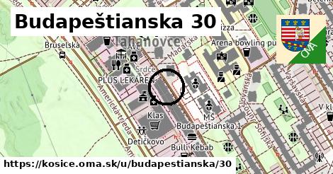 Budapeštianska 30, Košice