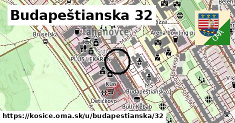 Budapeštianska 32, Košice