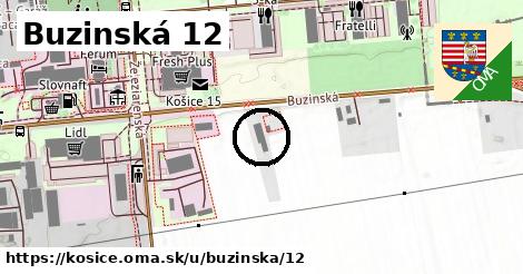 Buzinská 12, Košice