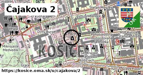 Čajakova 2, Košice