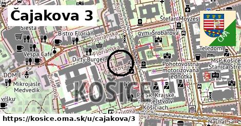 Čajakova 3, Košice