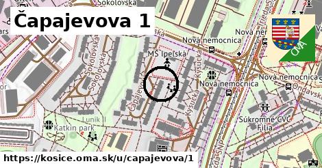 Čapajevova 1, Košice