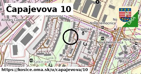 Čapajevova 10, Košice