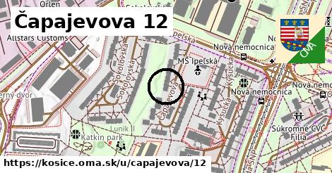 Čapajevova 12, Košice