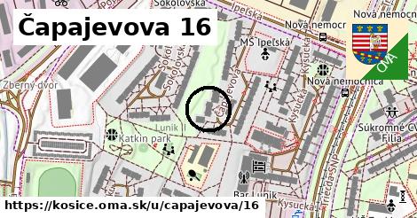 Čapajevova 16, Košice