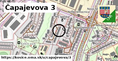 Čapajevova 3, Košice