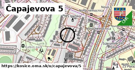 Čapajevova 5, Košice