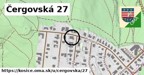 Čergovská 27, Košice