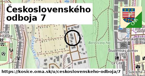 Československého odboja 7, Košice