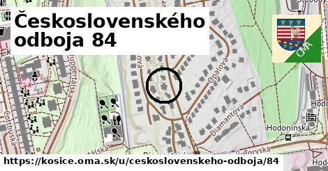 Československého odboja 84, Košice