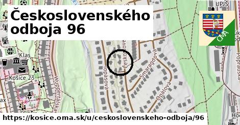 Československého odboja 96, Košice