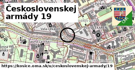 Československej armády 19, Košice