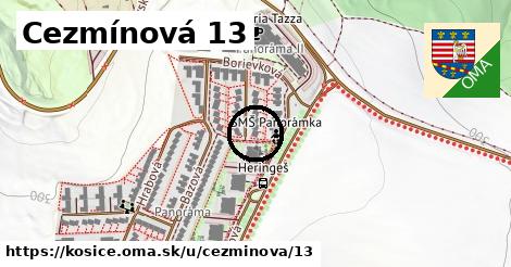 Cezmínová 13, Košice
