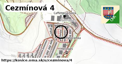 Cezmínová 4, Košice