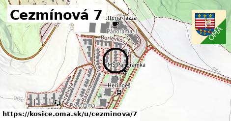 Cezmínová 7, Košice