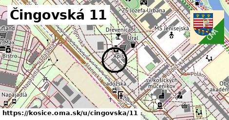 Čingovská 11, Košice