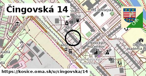 Čingovská 14, Košice