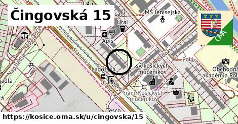 Čingovská 15, Košice