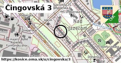 Čingovská 3, Košice