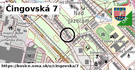 Čingovská 7, Košice