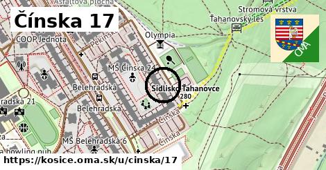 Čínska 17, Košice