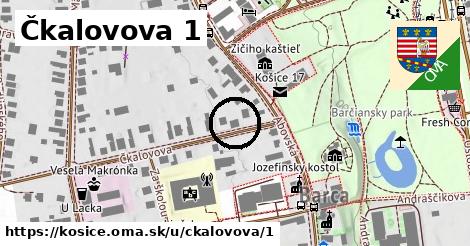 Čkalovova 1, Košice