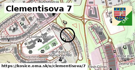 Clementisova 7, Košice