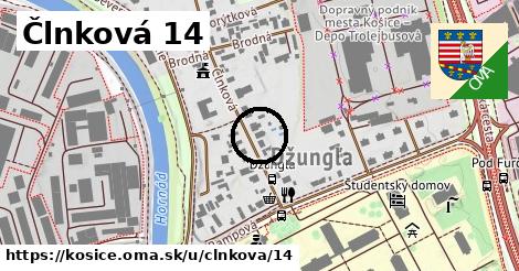 Člnková 14, Košice