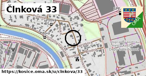 Člnková 33, Košice