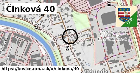 Člnková 40, Košice