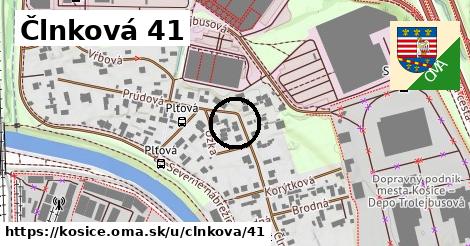 Člnková 41, Košice