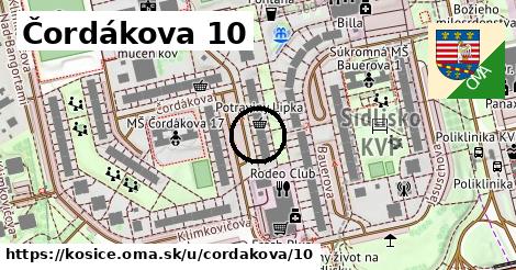 Čordákova 10, Košice