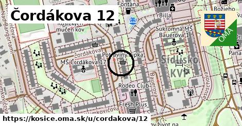 Čordákova 12, Košice