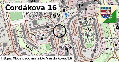 Čordákova 16, Košice