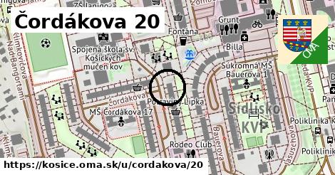 Čordákova 20, Košice