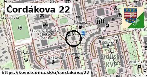 Čordákova 22, Košice