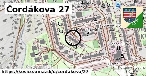 Čordákova 27, Košice