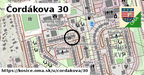 Čordákova 30, Košice