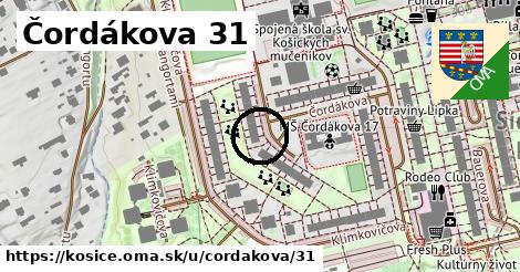 Čordákova 31, Košice