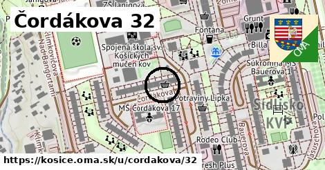 Čordákova 32, Košice
