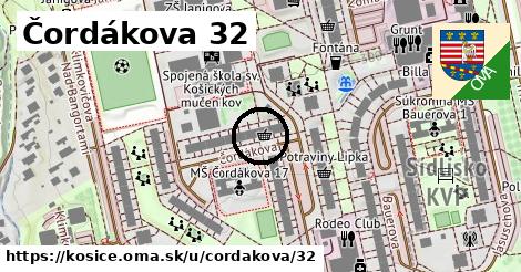 Čordákova 32, Košice