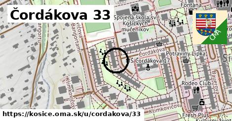 Čordákova 33, Košice